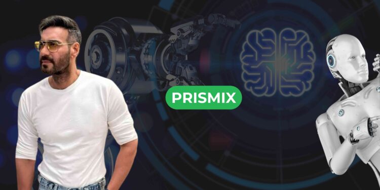 Ajay Devgn AI, Prismix AI, AI in Bollywood, AI Storytelling, AI Cinema, AI Content Creation Slug: ajay-devgn-prismix-ai-storytelling