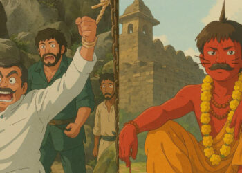 Ghibli Image of Sholay