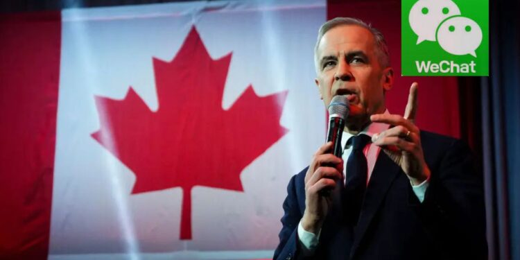 cybersecurity, election integrity, WeChat, Mark Carney, Canada, disinformation, social media influence, China, foreign interference