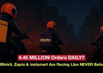Blinkit, Zepto & Swiggy Instamart Now Deliver 4.45 Million Orders Per Day in India?