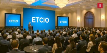 Over 200 CIOs attending a session at the ETCIO Annual Conclave 2025 in Grand Hyatt, Goa