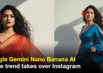 Google Gemini Nano Banana AI Saree trend takes over Instagram